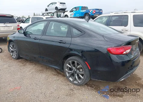 2016 Chrysler 200 S from USA, damaged, VIN 1C3CCCBB6GN162897
